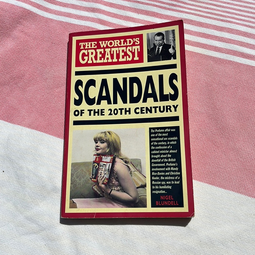 The World’s Greatest Scandals of The 20th Century Book - Picture 1 of 9